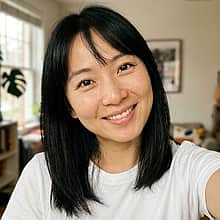 Asian Woman before photo