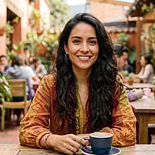 Latina Woman before photo