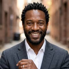 Black Man Before and After after photo