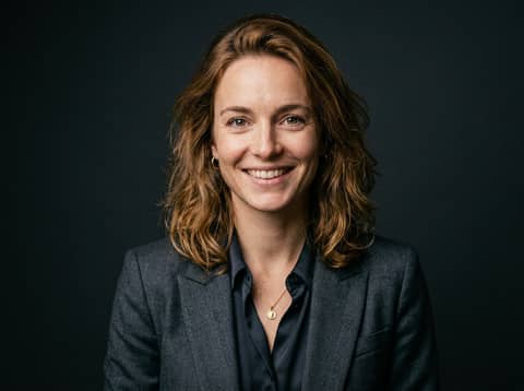 White Woman (Public Model) AI LinkedIn headshot