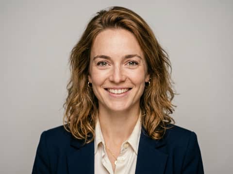 White Woman (Public Model) AI LinkedIn headshot