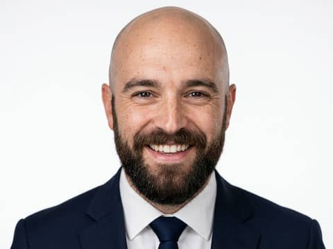 AI Headshots White Man with Beard AI LinkedIn headshot