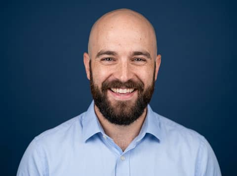 AI Headshots White Man with Beard AI LinkedIn headshot