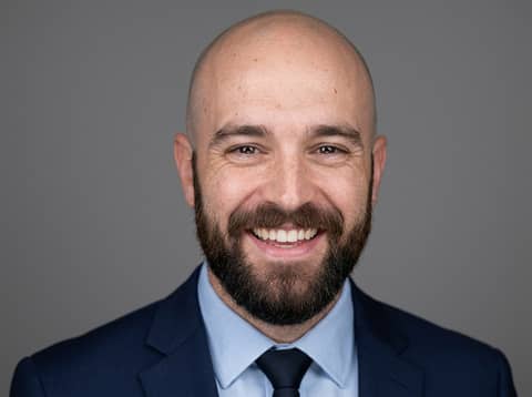 AI Headshots White Man with Beard AI LinkedIn headshot