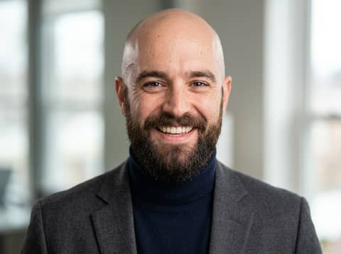 AI Headshots White Man with Beard AI LinkedIn headshot