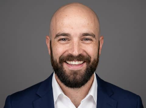 AI Headshots White Man with Beard AI LinkedIn headshot