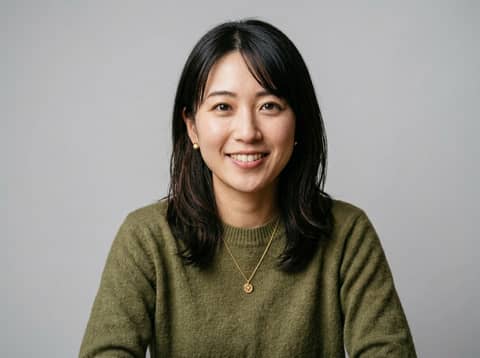 Asian Woman (Public Model) AI LinkedIn headshot