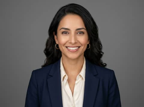 Latina Woman (Public Model) AI LinkedIn headshot