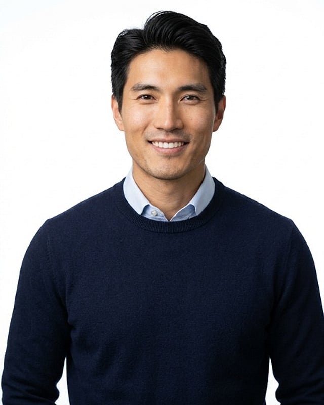 Marineblauer Pullover