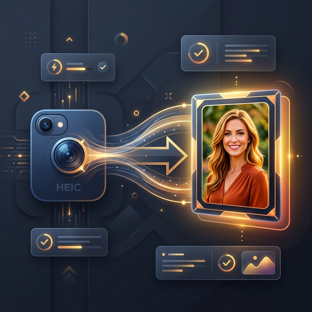 Illustration: HEIC in JPG konvertieren