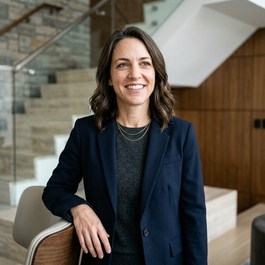 Modern Stairs · Magazine Styling headshot example
