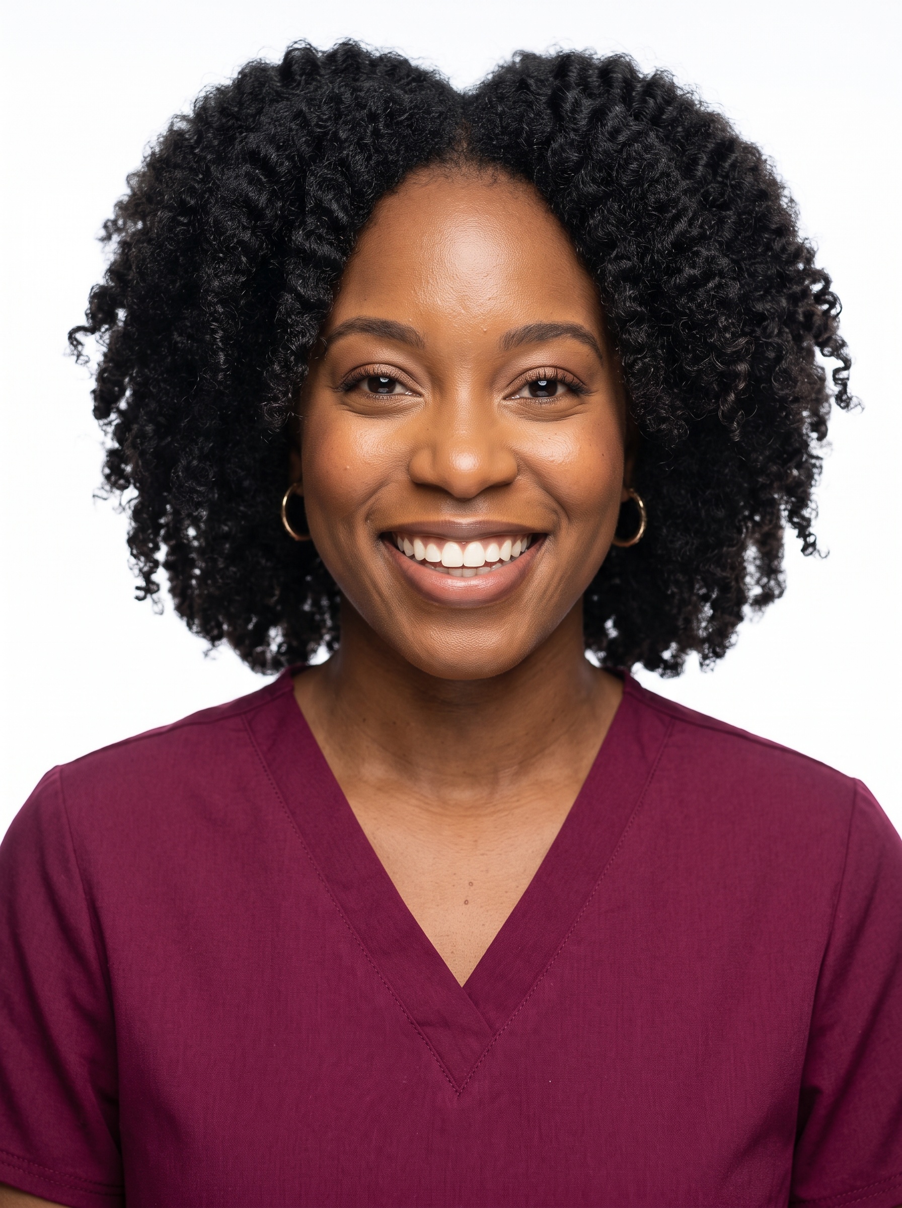 Beispiel für White Studio · Wine Scrubs-Headshot