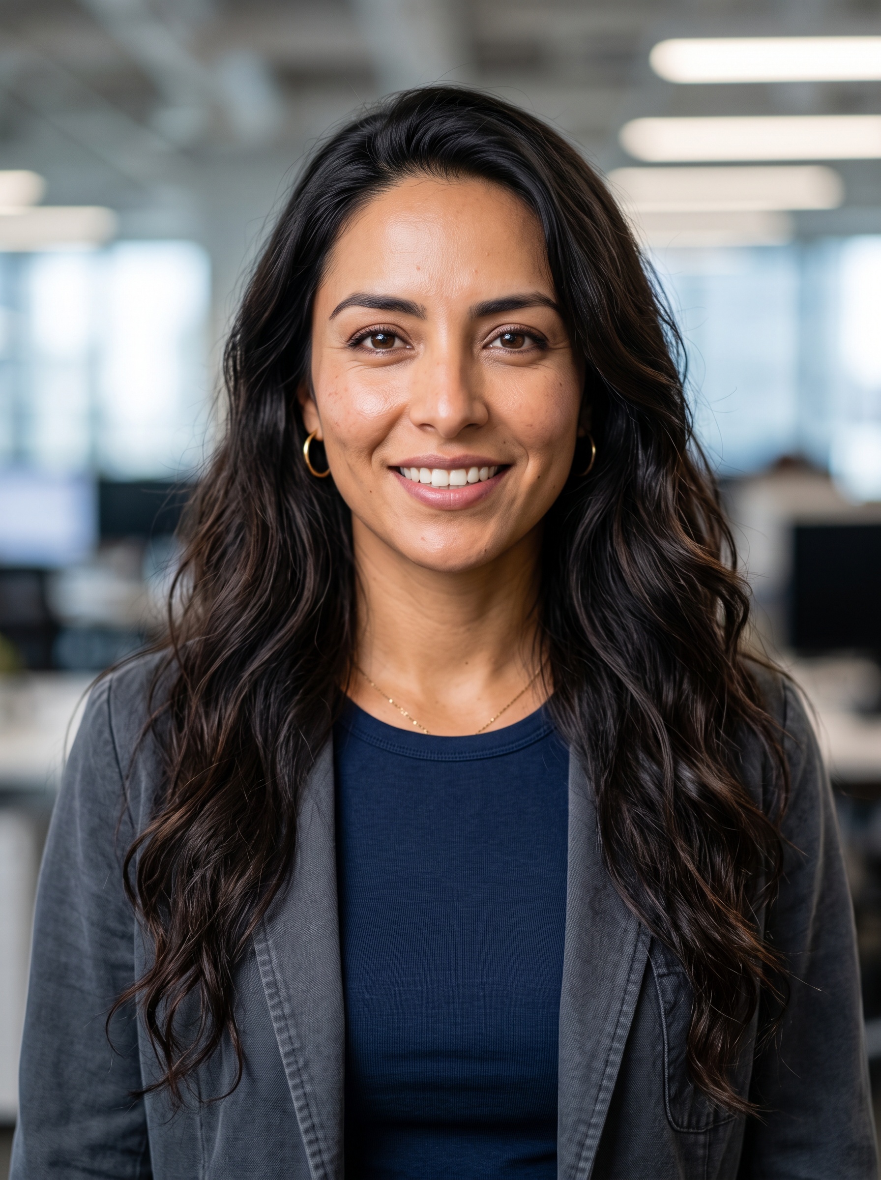 Beispiel für Modern Office · Simple Top Jacket-Headshot