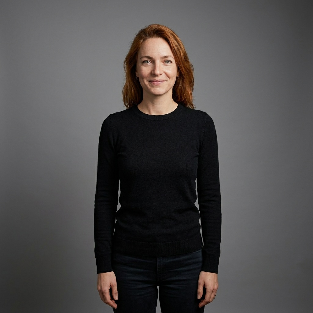 Example AI headshot
